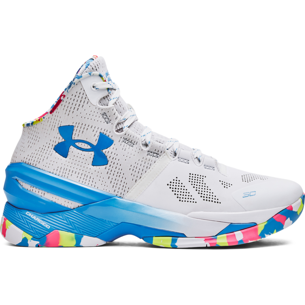 UA]網路獨家-男女同款CURRY 2 SPLASH PARTY籃球鞋-人氣新品| 白色